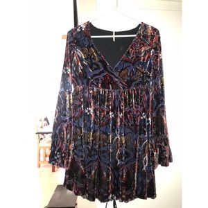 Free People Velvet Gypsy Dress